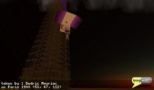 Jumping off the Eiffel Tower