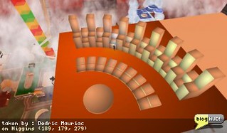 Stage with RSS Icon Layout