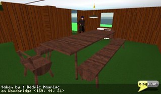 The old dining room set