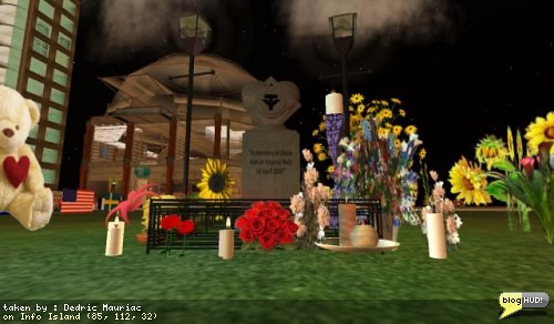 In memory of those  lost at Virginia Tech