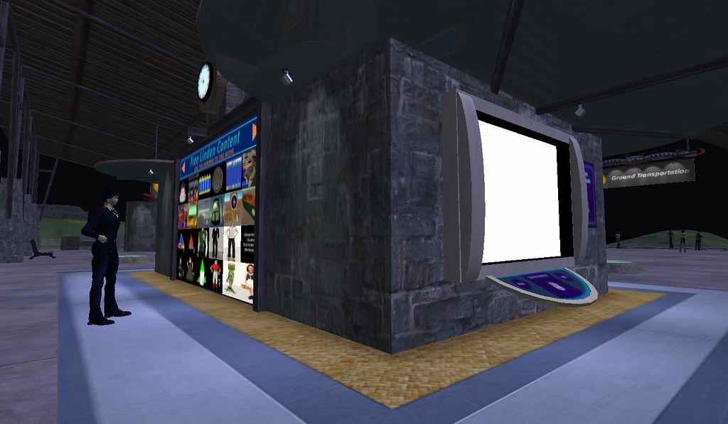 Broken telehub of memories long past