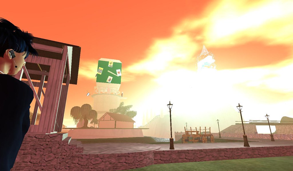 A castle far off in the clouds