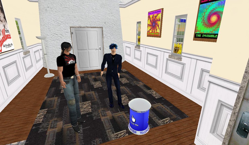 Hopping over protected land.