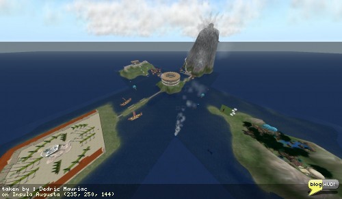 Ariel view of concierge party