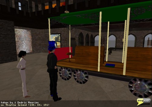 Discussing the options of how to sit